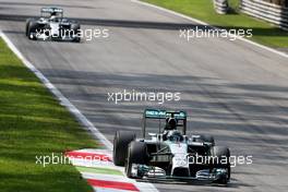 Nico Rosberg (GER), Mercedes AMG F1 Team  07.09.2014. Formula 1 World Championship, Rd 13, Italian Grand Prix, Monza, Italy, Race Day.