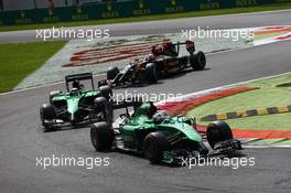 Marcus Ericsson (SWE) Caterham. 07.09.2014. Formula 1 World Championship, Rd 13, Italian Grand Prix, Monza, Italy, Race Day.