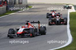 Jules Bianchi (FRA) Marussia F1 Team MR03. 07.09.2014. Formula 1 World Championship, Rd 13, Italian Grand Prix, Monza, Italy, Race Day.