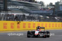 Jules Bianchi (FRA) Marussia F1 Team MR03. 07.09.2014. Formula 1 World Championship, Rd 13, Italian Grand Prix, Monza, Italy, Race Day.