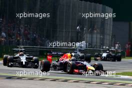 Sebastian Vettel (GER), Red Bull Racing  07.09.2014. Formula 1 World Championship, Rd 13, Italian Grand Prix, Monza, Italy, Race Day.