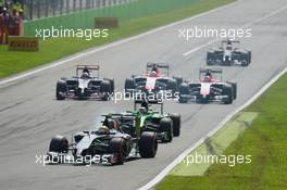 Esteban Gutierrez (MEX) Sauber C33. 07.09.2014. Formula 1 World Championship, Rd 13, Italian Grand Prix, Monza, Italy, Race Day.