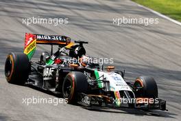 Nico Hulkenberg (GER), Sahara Force India  07.09.2014. Formula 1 World Championship, Rd 13, Italian Grand Prix, Monza, Italy, Race Day.