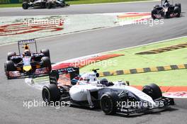 Valtteri Bottas (FIN) Williams FW36. 07.09.2014. Formula 1 World Championship, Rd 13, Italian Grand Prix, Monza, Italy, Race Day.