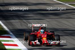 Fernando Alonso (ESP), Scuderia Ferrari  06.09.2014. Formula 1 World Championship, Rd 13, Italian Grand Prix, Monza, Italy, Qualifying Day.