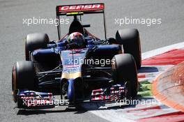 Daniil Kvyat (RUS) Scuderia Toro Rosso STR9. 06.09.2014. Formula 1 World Championship, Rd 13, Italian Grand Prix, Monza, Italy, Qualifying Day.