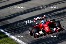 Fernando Alonso (ESP), Scuderia Ferrari  06.09.2014. Formula 1 World Championship, Rd 13, Italian Grand Prix, Monza, Italy, Qualifying Day.