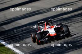 Jules Bianchi (FRA), Marussia F1 Team   06.09.2014. Formula 1 World Championship, Rd 13, Italian Grand Prix, Monza, Italy, Qualifying Day.
