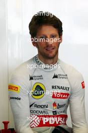 Romain Grosjean (FRA) Lotus F1 Team. 06.09.2014. Formula 1 World Championship, Rd 13, Italian Grand Prix, Monza, Italy, Qualifying Day.