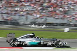 Lewis Hamilton (GBR) Mercedes AMG F1 W05. 06.09.2014. Formula 1 World Championship, Rd 13, Italian Grand Prix, Monza, Italy, Qualifying Day.