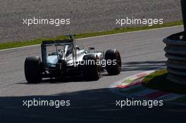 Lewis Hamilton (GBR) Mercedes AMG F1 W05. 06.09.2014. Formula 1 World Championship, Rd 13, Italian Grand Prix, Monza, Italy, Qualifying Day.