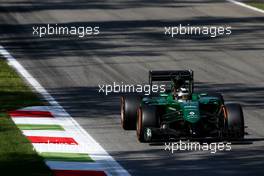 Kamui Kobayashi (JPN), Caterham F1 Team  06.09.2014. Formula 1 World Championship, Rd 13, Italian Grand Prix, Monza, Italy, Qualifying Day.