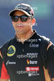 Pastor Maldonado (VEN), Lotus F1 Team  06.09.2014. Formula 1 World Championship, Rd 13, Italian Grand Prix, Monza, Italy, Qualifying Day.