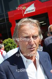 Luca di Montezemolo (ITA) Ferrari President. 06.09.2014. Formula 1 World Championship, Rd 13, Italian Grand Prix, Monza, Italy, Qualifying Day.