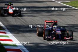 Jean-Eric Vergne (FRA), Scuderia Toro Rosso   06.09.2014. Formula 1 World Championship, Rd 13, Italian Grand Prix, Monza, Italy, Qualifying Day.