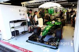 Marcus Ericsson (SWE) Caterham CT05. 06.09.2014. Formula 1 World Championship, Rd 13, Italian Grand Prix, Monza, Italy, Qualifying Day.