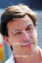 Toto Wolff (GER) Mercedes AMG F1 Shareholder and Executive Director. 06.09.2014. Formula 1 World Championship, Rd 13, Italian Grand Prix, Monza, Italy, Qualifying Day.