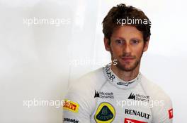 Romain Grosjean (FRA) Lotus F1 Team. 06.09.2014. Formula 1 World Championship, Rd 13, Italian Grand Prix, Monza, Italy, Qualifying Day.
