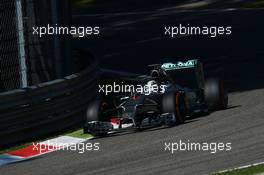 Lewis Hamilton (GBR) Mercedes AMG F1 W05. 06.09.2014. Formula 1 World Championship, Rd 13, Italian Grand Prix, Monza, Italy, Qualifying Day.