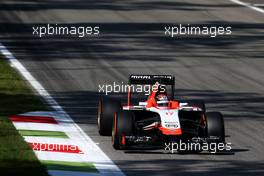 Jules Bianchi (FRA), Marussia F1 Team   06.09.2014. Formula 1 World Championship, Rd 13, Italian Grand Prix, Monza, Italy, Qualifying Day.