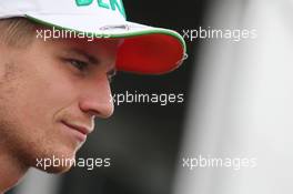 Nico Hulkenberg (GER) Sahara Force India F1. 04.09.2014. Formula 1 World Championship, Rd 13, Italian Grand Prix, Monza, Italy, Preparation Day.