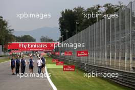 Valtteri Bottas (FIN), Williams F1 Team  04.09.2014. Formula 1 World Championship, Rd 13, Italian Grand Prix, Monza, Italy, Preparation Day.