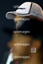 Kevin Magnussen (DEN), McLaren F1 and Lewis Hamilton (GBR), Mercedes AMG F1 Team  04.09.2014. Formula 1 World Championship, Rd 13, Italian Grand Prix, Monza, Italy, Preparation Day.