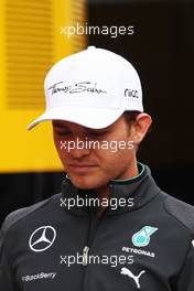 Nico Rosberg (GER) Mercedes AMG F1. 04.09.2014. Formula 1 World Championship, Rd 13, Italian Grand Prix, Monza, Italy, Preparation Day.