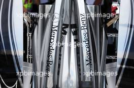 McLaren MP4-29 engine cover. 04.09.2014. Formula 1 World Championship, Rd 13, Italian Grand Prix, Monza, Italy, Preparation Day.
