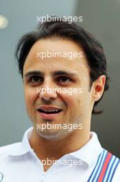 Felipe Massa (BRA) Williams. 04.09.2014. Formula 1 World Championship, Rd 13, Italian Grand Prix, Monza, Italy, Preparation Day.