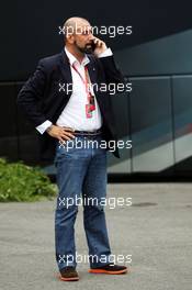 Ivan Capelli (ITA). 04.09.2014. Formula 1 World Championship, Rd 13, Italian Grand Prix, Monza, Italy, Preparation Day.