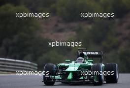 Kamui Kobayashi (JPN), Caterham F1 Team  31.01.2014. Formula One Testing, Day Four, Jerez, Spain.