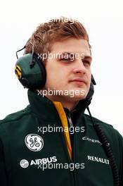Marcus Ericsson (SWE) Caterham. 31.01.2014. Formula One Testing, Day Four, Jerez, Spain.