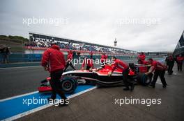 Jules Bianchi (FRA) Marussia F1 Team MR03. 31.01.2014. Formula One Testing, Day Four, Jerez, Spain.