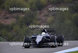 Felipe Massa (BRA), Williams F1 Team  31.01.2014. Formula One Testing, Day Four, Jerez, Spain.