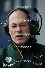 Mark Smith (GBR) Caterham F1 Team Technical Director. 31.01.2014. Formula One Testing, Day Four, Jerez, Spain.
