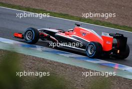 Jules Bianchi (FRA), Marussia F1 Team   31.01.2014. Formula One Testing, Day Four, Jerez, Spain.