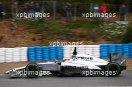 Jenson Button (GBR) McLaren MP4-29. 31.01.2014. Formula One Testing, Day Four, Jerez, Spain.