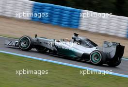 Lewis Hamilton (GBR), Mercedes AMG F1 Team  31.01.2014. Formula One Testing, Day Four, Jerez, Spain.