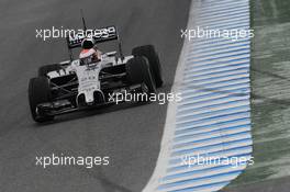 Kevin Magnussen (DEN) McLaren MP4-29. 31.01.2014. Formula One Testing, Day Four, Jerez, Spain.