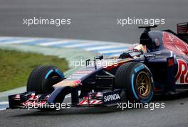 Daniil Kvyat (RUS), Scuderia Toro Rosso  31.01.2014. Formula One Testing, Day Four, Jerez, Spain.