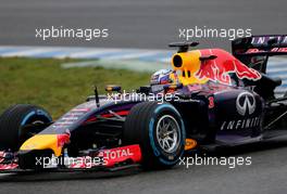 Daniel Ricciardo (AUS), Red Bull Racing  31.01.2014. Formula One Testing, Day Four, Jerez, Spain.