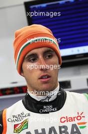 Daniel Juncadella (ESP) Sahara Force India F1 Team Test and Reserve Driver. 31.01.2014. Formula One Testing, Day Four, Jerez, Spain.