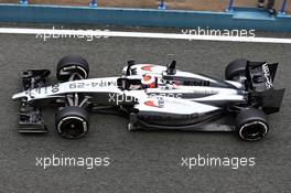 Kevin Magnussen (DEN) McLaren MP4-29. 31.01.2014. Formula One Testing, Day Four, Jerez, Spain.