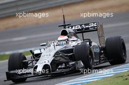 Kevin Magnussen (DEN) McLaren MP4-29. 31.01.2014. Formula One Testing, Day Four, Jerez, Spain.