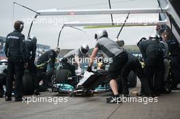 Lewis Hamilton (GBR) Mercedes AMG F1 W05. 31.01.2014. Formula One Testing, Day Four, Jerez, Spain.