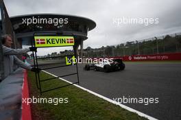 Pit board for Kevin Magnussen (DEN) McLaren MP4-29. 31.01.2014. Formula One Testing, Day Four, Jerez, Spain.