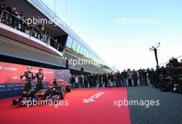 Daniil Kvyat (RUS), Scuderia Toro Rosso and Jean-Eric Vergne (FRA), Scuderia Toro Rosso   27.01.2014. Formula One Testing, Preparations, Jerez, Spain.