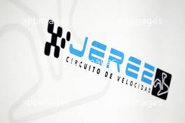 Jerez circuit logo. 27.01.2014. Formula One Testing, Preparations, Jerez, Spain.