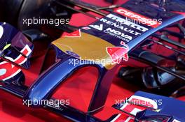 The new Scuderia Toro Rosso STR9 is unveiled, front nose 27.01.2014. Formula One Testing, Preparations, Jerez, Spain.
